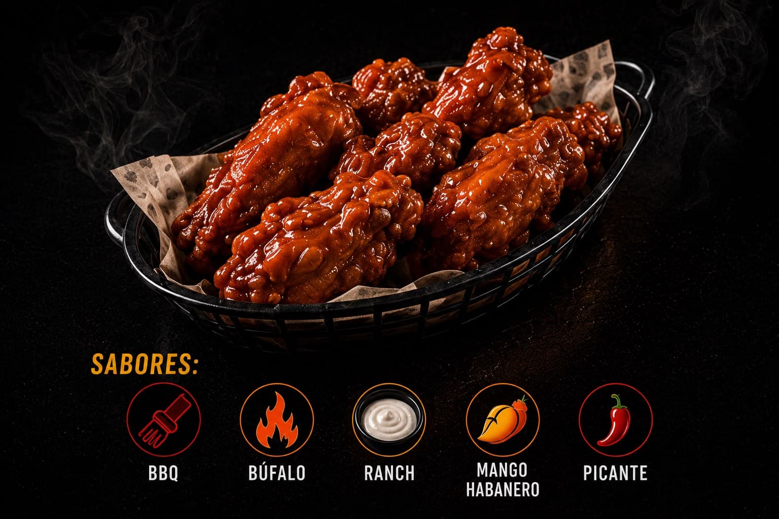 Alitas 12 Piezas