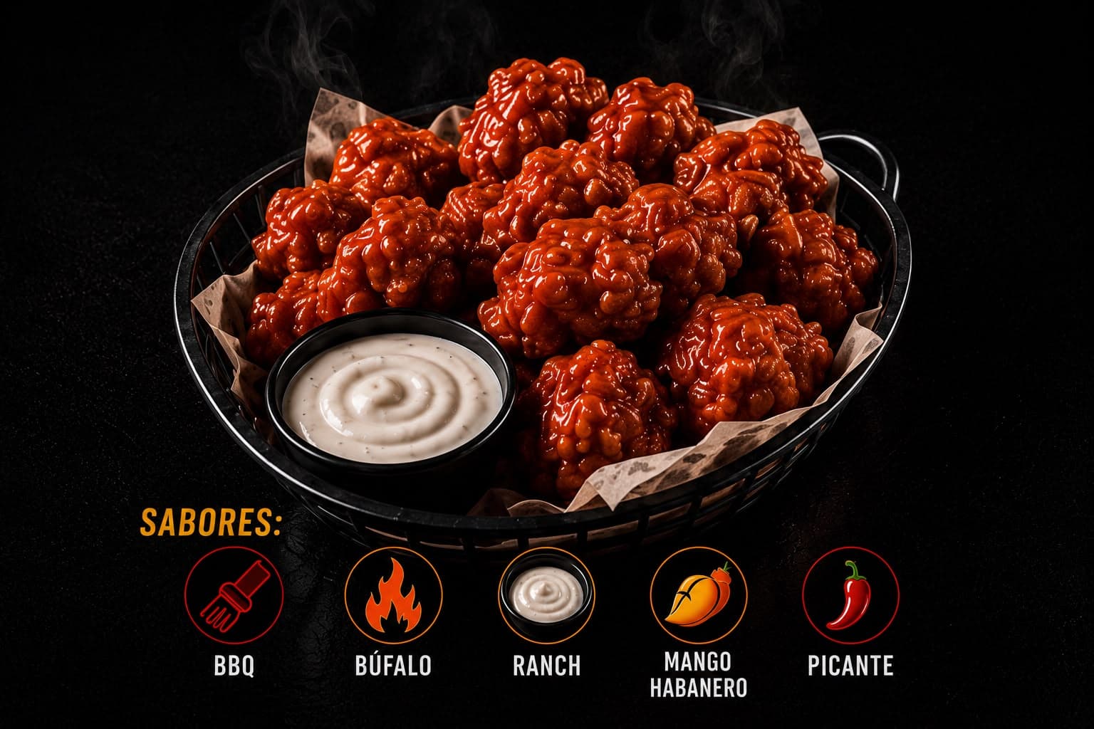 Boneless 12 Piezas